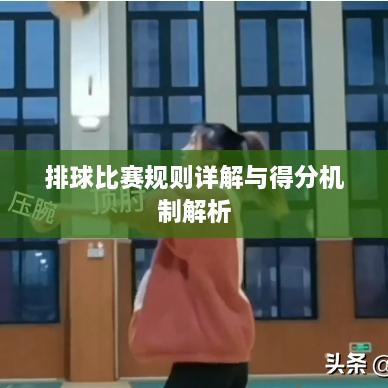 排球比赛规则详解与得分机制解析