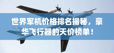 世界军机价格排名揭秘，豪华飞行器的天价榜单！