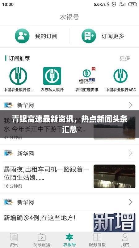 青银高速最新资讯，热点新闻头条汇总
