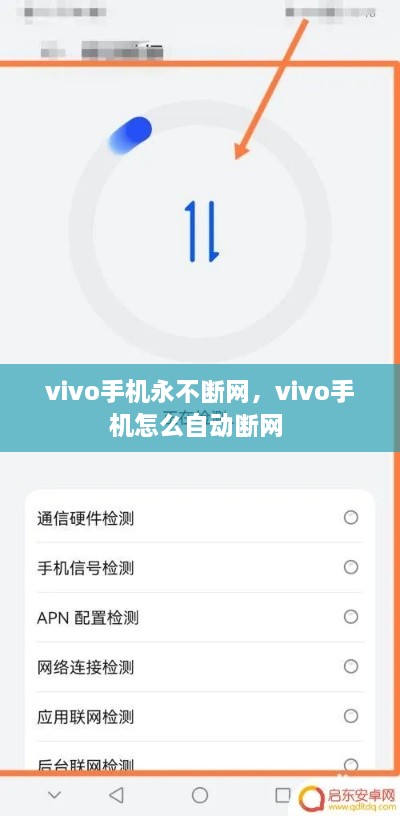 vivo手机永不断网，vivo手机怎么自动断网 
