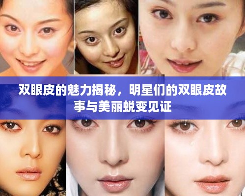 双眼皮的魅力揭秘，明星们的双眼皮故事与美丽蜕变见证